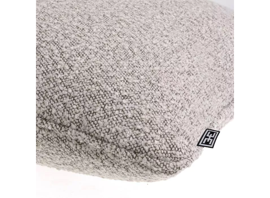 Coussin 'Bouclé' - Grey - L