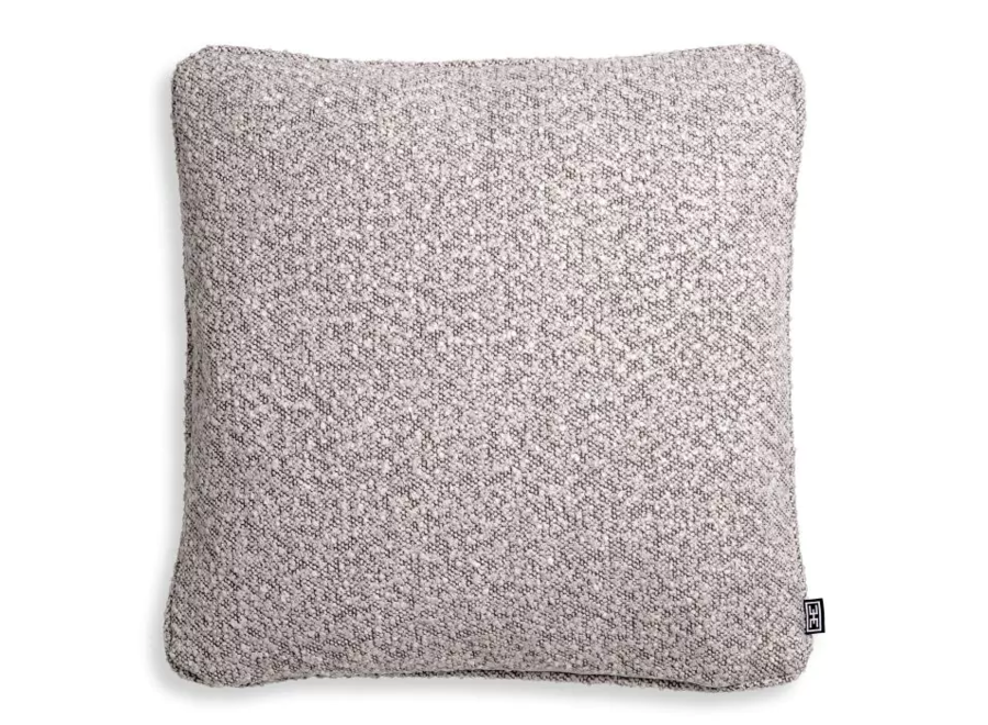 Coussin 'Bouclé' -Grey - L