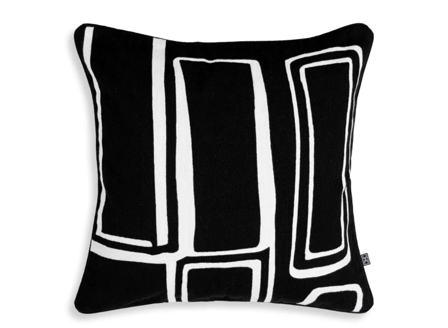 Cushion 'Ribeira' - Black&White