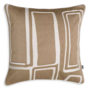 Kussen ‘Ribeira' - Beige & White