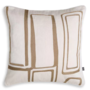 Kussen ‘Ribeira' - White & Beige
