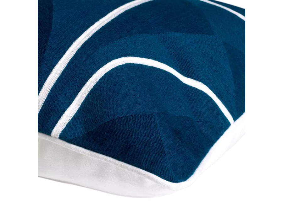 Cushion ‘Sabrosa' - Blue & White