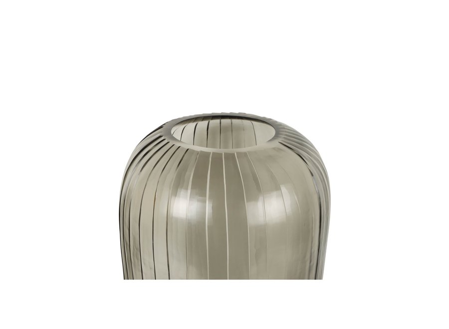 Vase 'Colorado' L - gris