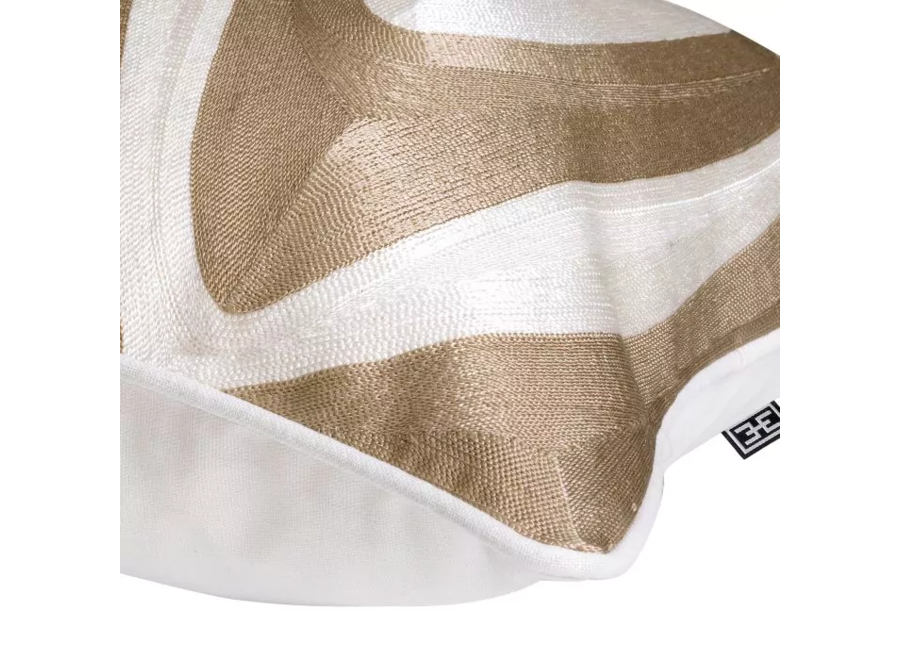 Kissen ‘Coura' - Beige & White