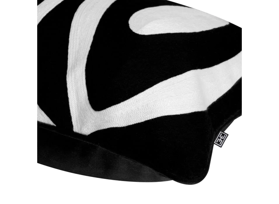 Cushion ‘Coura' - Black & White