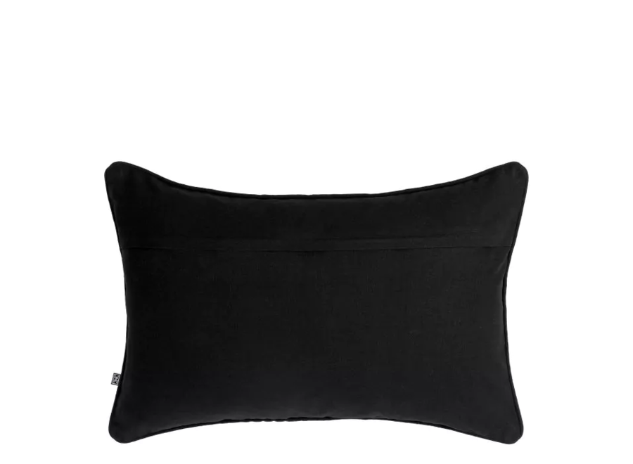 Cushion ‘Abaças' - Black & Gold