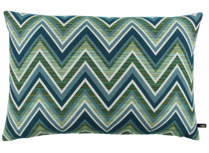 Coussin Achille Green/Petrol