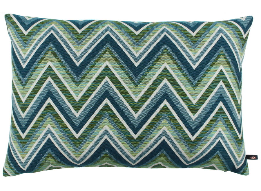 Coussin Achille Green/Petrol