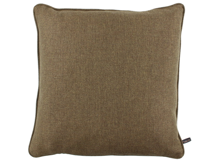 Decorative cushion Arzum Bronze + Piping