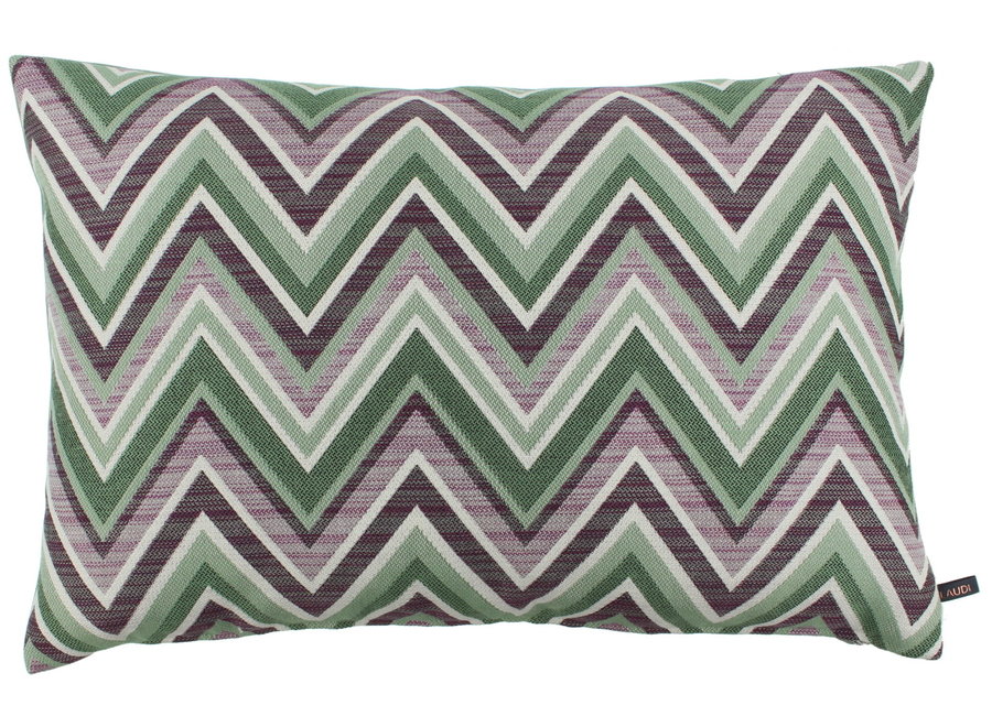 Decorative cushion Achille Lilac/Mint