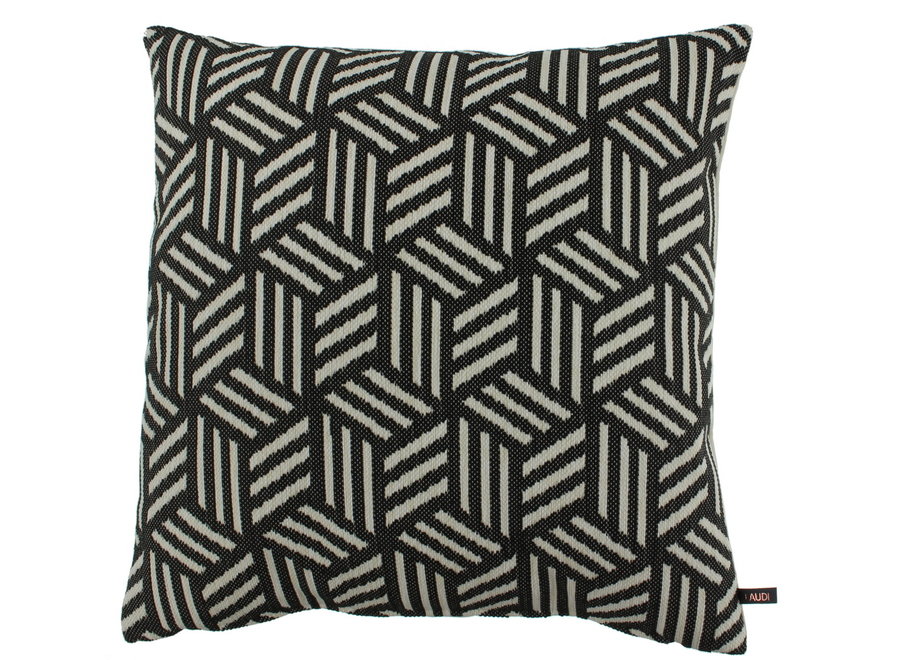 Coussin décoratif Bellamo Black/Sand