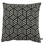Decorative cushion Bellamo Black/Sand