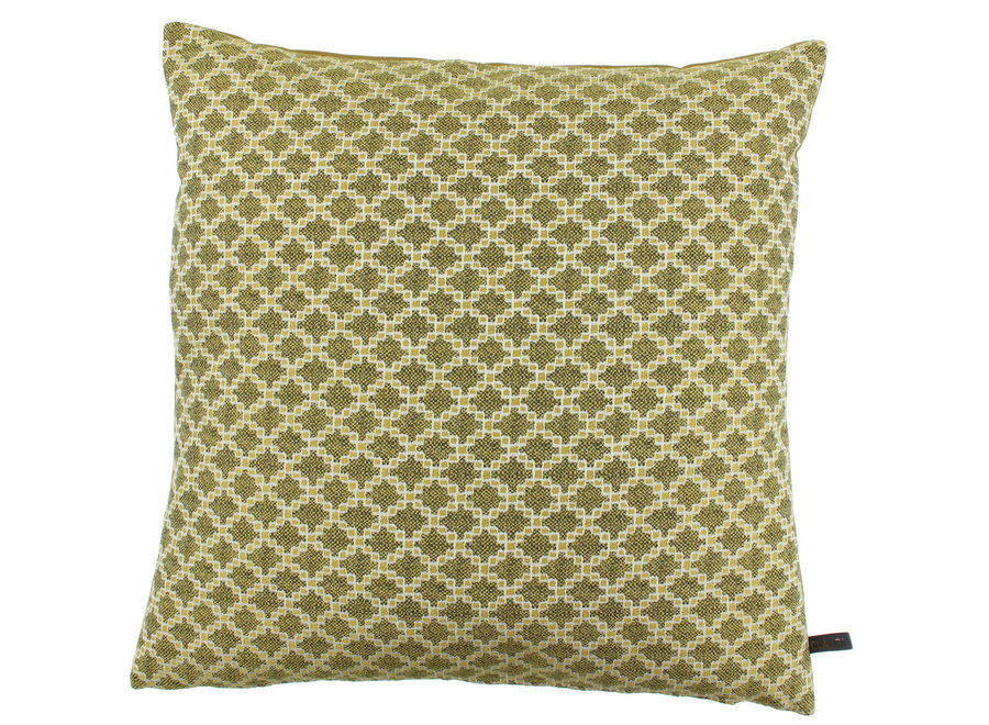 Decorative cushion Adam Mustard