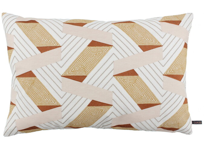 Cushion Billian Nude/Marsala