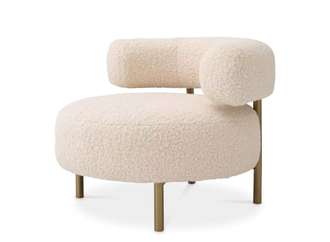 Fauteuil Thompson - Faux Shearling