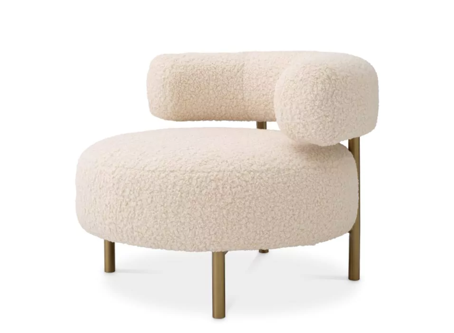 Fauteuil 'Thompson' - Faux Shearling