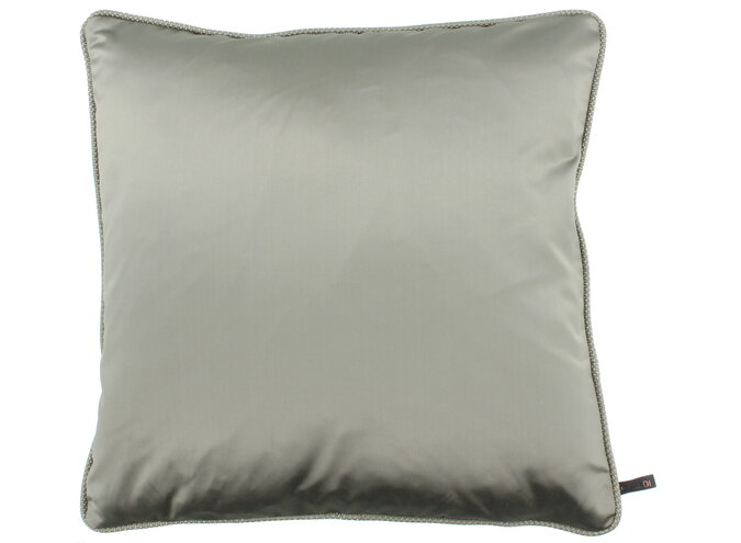 Coussin Dafne Taupe + Piping Arletta Sand