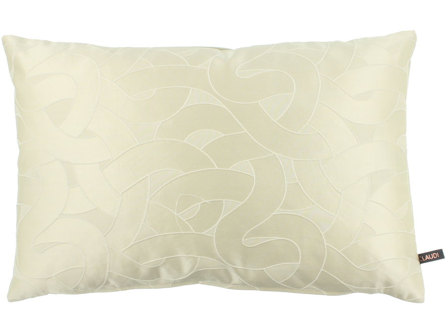 Coussin décoratif Elisabetta Exclusive Off White