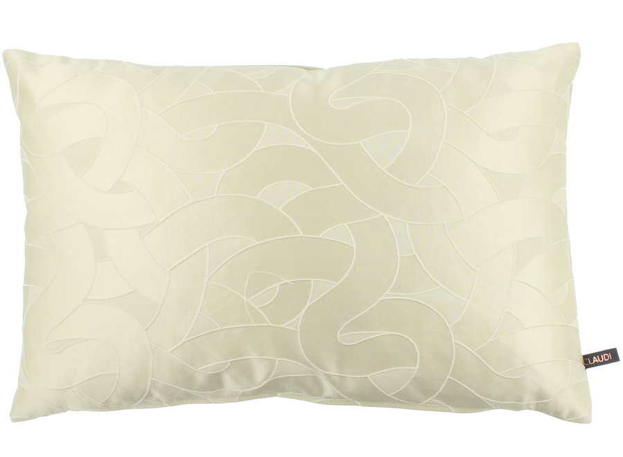 Decorative cushion Elisabetta Exclusive Off White