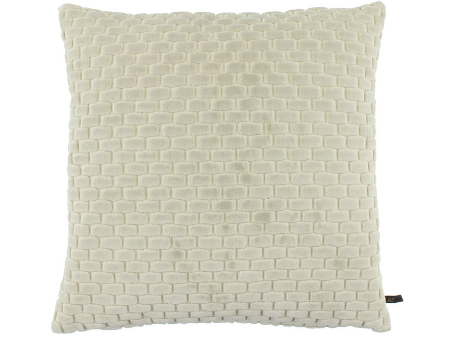 Decorative cushion Ferra Off White