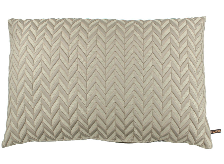 Decorative cushion Leonas Dark Sand