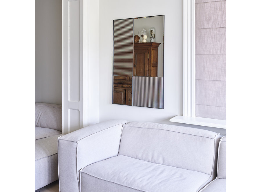 Miroir 'Finestra' Flutes 80 x 120 cm