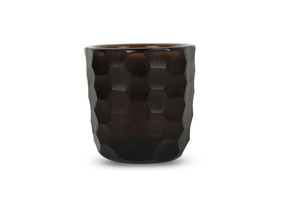 Tea light 'Dior' M - Dark Smoke