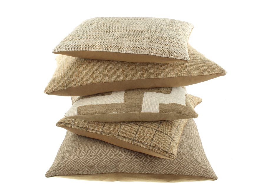 Coussin décoratif Aliza Camel