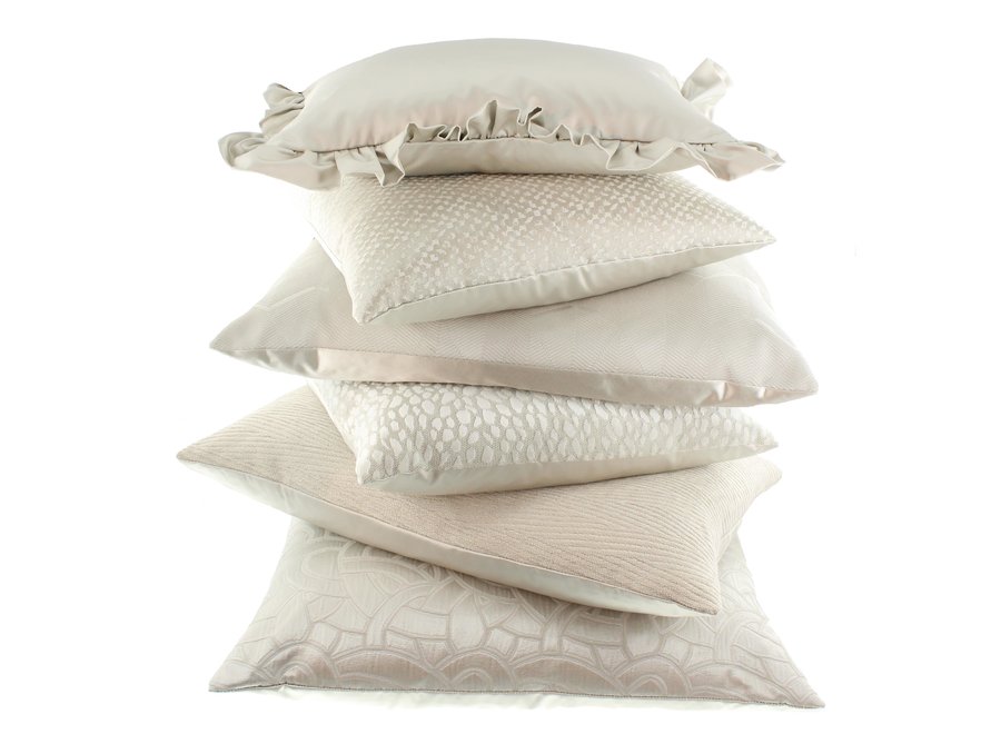 Coussin décoratif Annaliz Off White