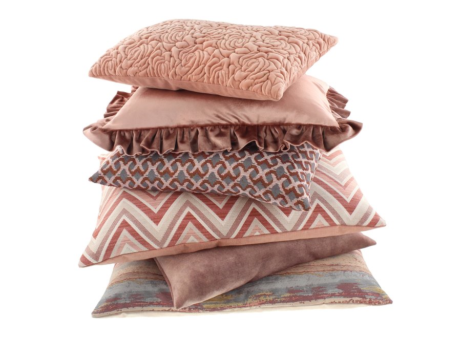 Decorative cushion Sascha Marsala