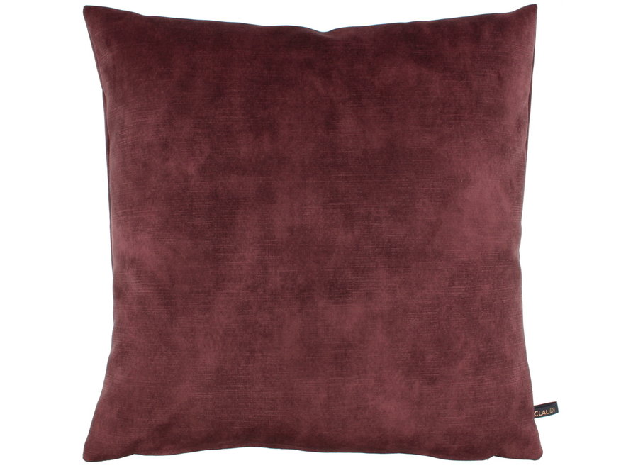 Cushion Adona Wine Red