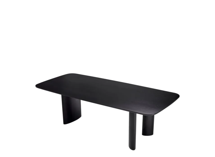 Table à manger 'Harmonie'  - Black Veneer - S