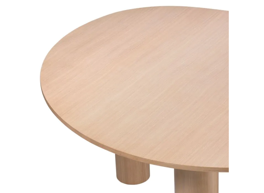 Dining table 'Lombardo'  - Natural Oak