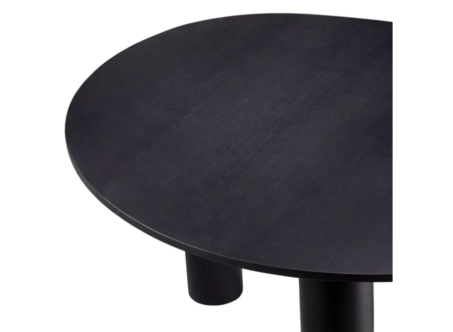 Dining table 'Lombardo'  - Black Veneer