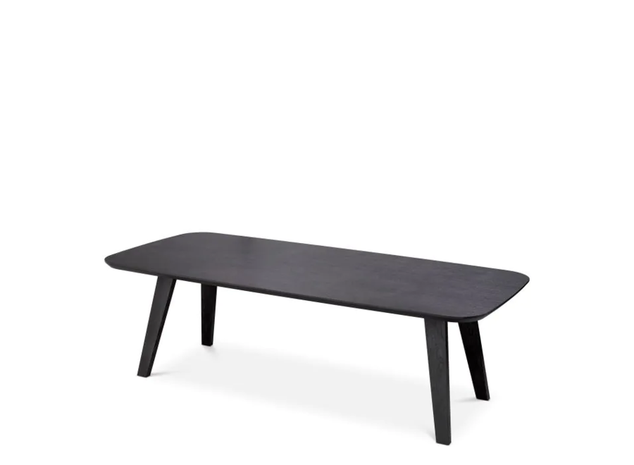 Table à manger 'Glover'  - Charcoal Grey Veneer