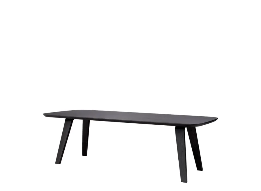 Table à manger 'Glover'  - Charcoal Grey Veneer