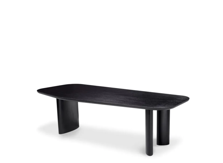 Dining table 'Flemings'  - Black Veneer