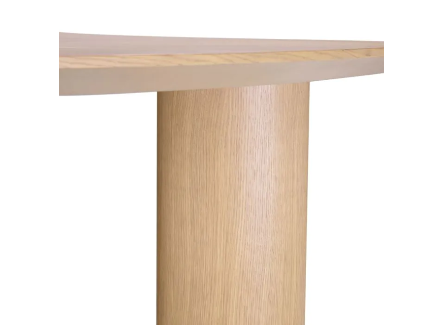 Dining table 'Bergman'  - Natural Oak - L