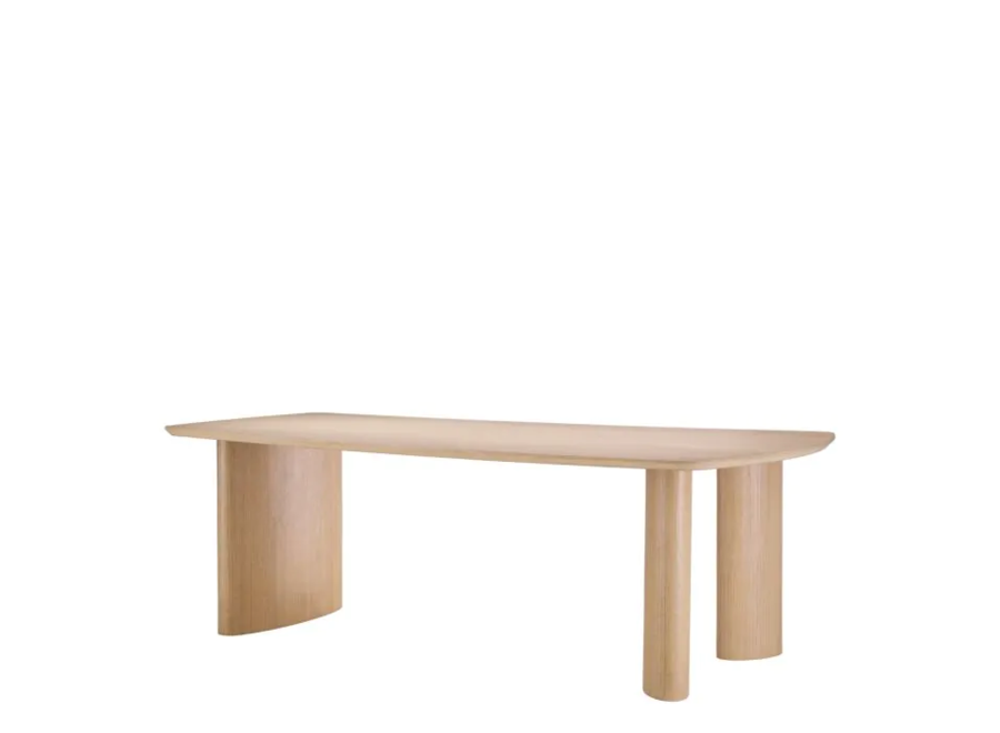 Dining table 'Bergman'  - Natural Oak - S