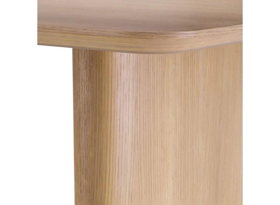 Dining table 'Bergman'  - Natural Oak - S