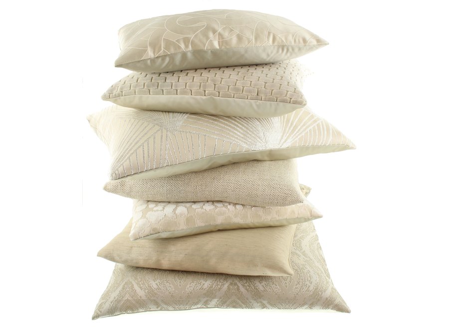 Coussin décoratif Elisabetta Exclusive Off White