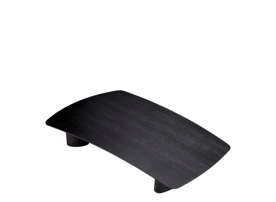 Coffee table 'Bergman'  - Charcoal Veneer