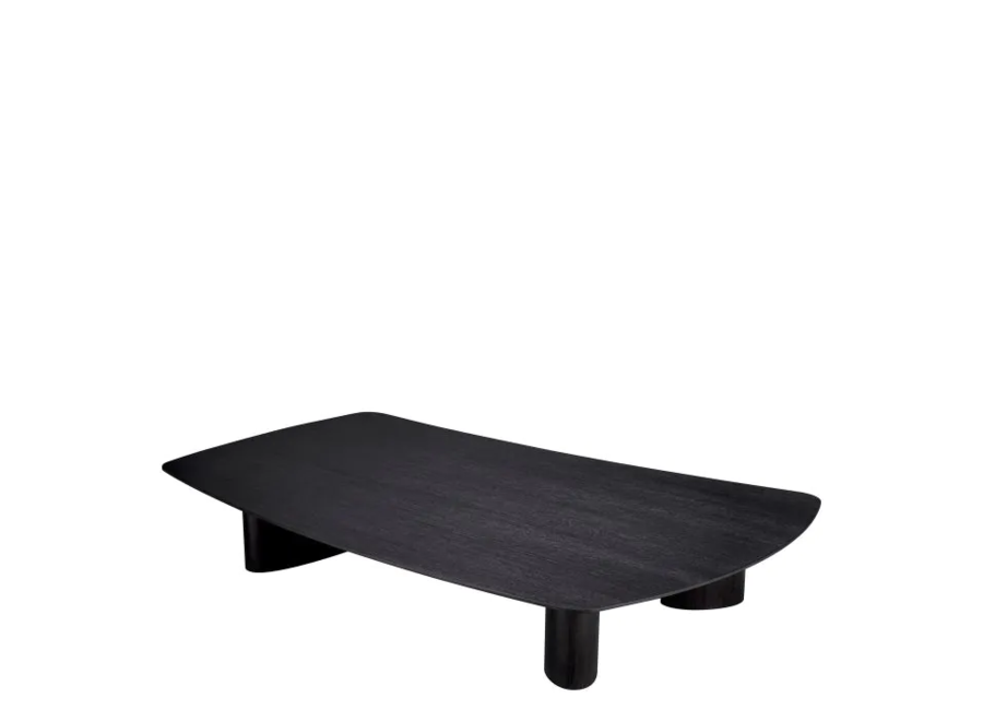 Coffee table 'Bergman'  - Charcoal Veneer