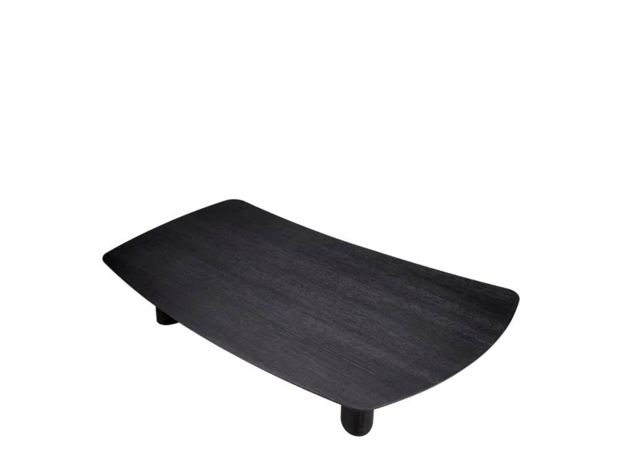 Coffee table 'Bergman'  - Charcoal Veneer