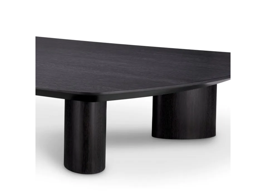 Coffee table 'Bergman'  - Charcoal Veneer