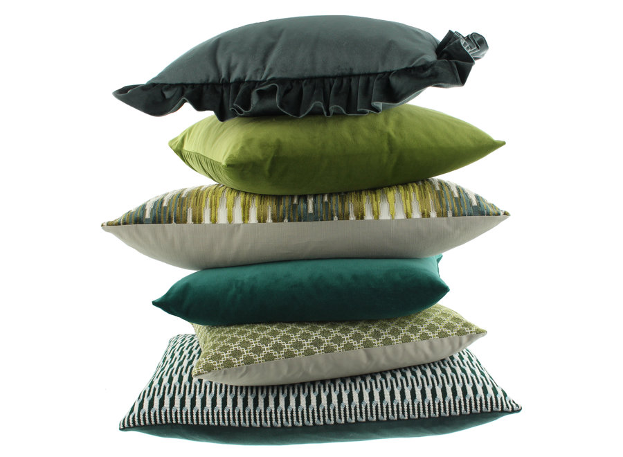 Decorative cushion Marckie Dark Green
