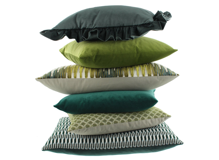 Dekoratives Kissen Marckie Dark Green