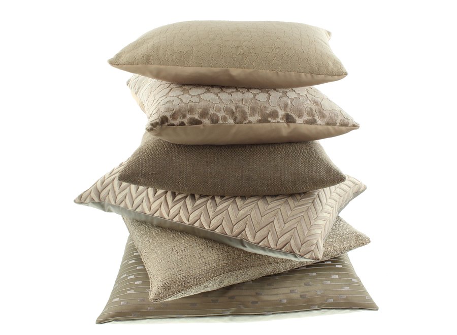 Coussin décoratif Leonas Dark Sand