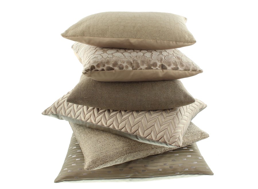 Decorative cushion Leonas Dark Sand