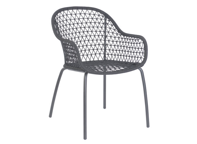 Garden chair 'Anna' - Lava